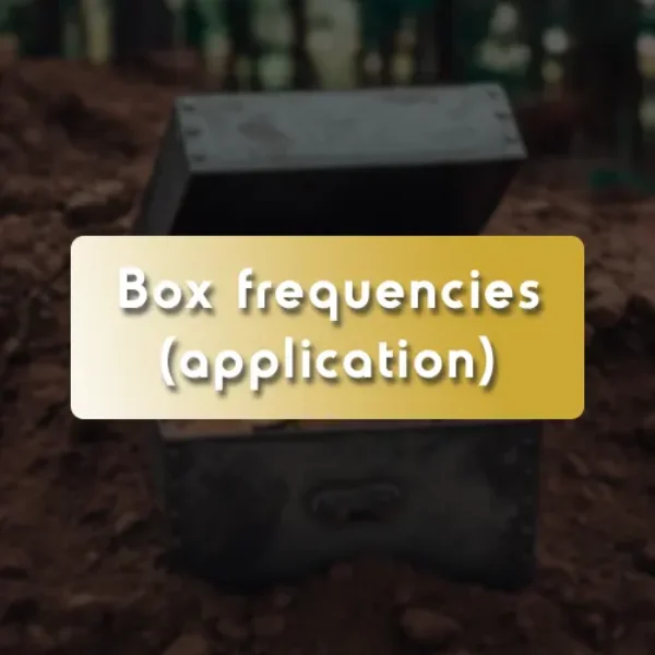 Box frequencies (application)