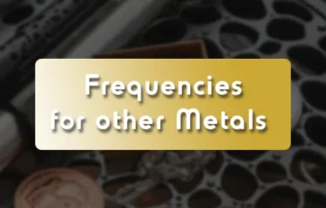 Frequencies for other metals