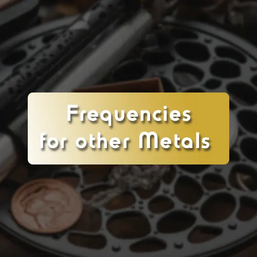 Frequencies for other metals