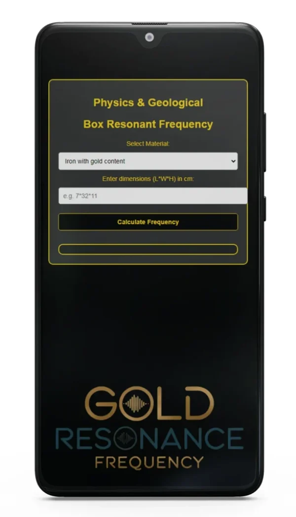 BOX Resonance Frequency APP