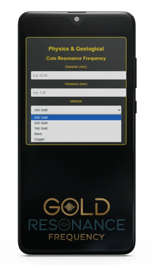 Coin Resonance Frequency APP